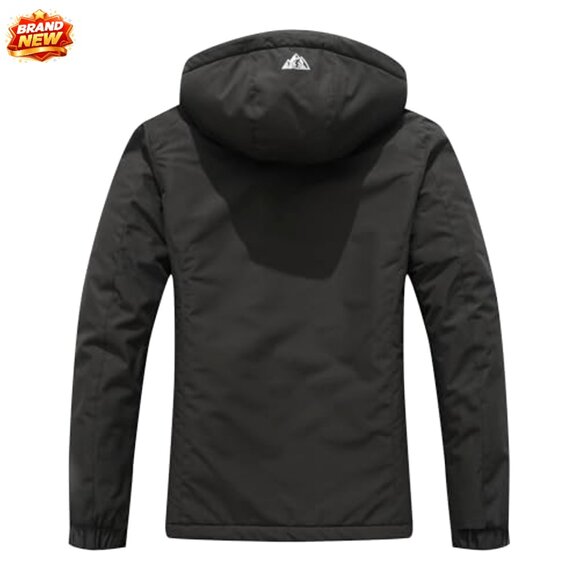 Waterproof Ski Snowboard Jacket Windproof Hooded Winter Coat - Picture 4 of 7